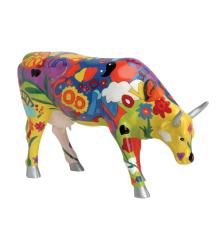 COW-PARADE : GROOVY MOO grand modèle